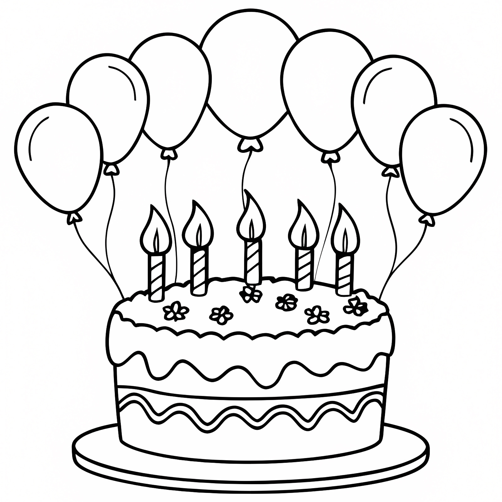 Chapeau de fête — Coloriage à imprimer gratuit