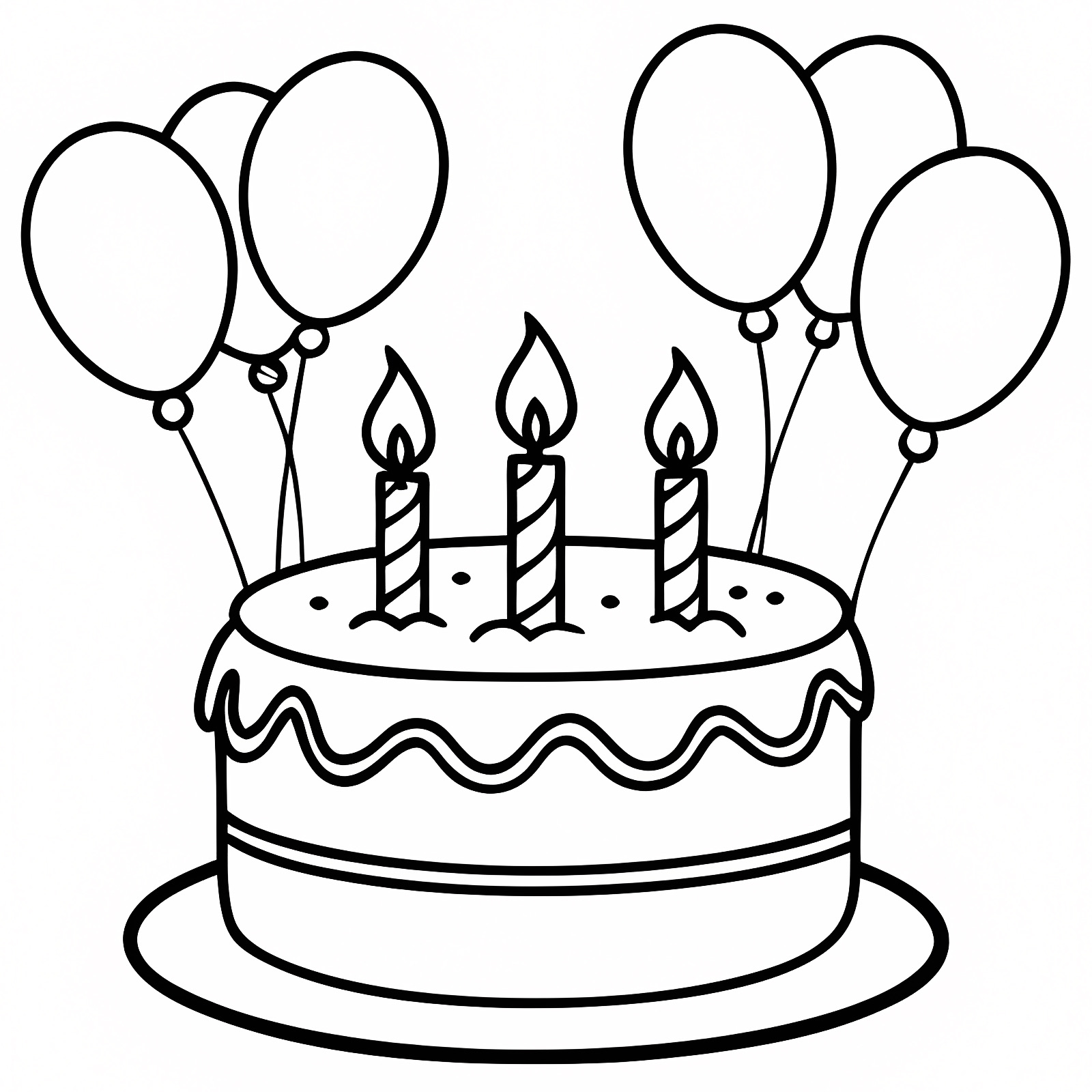 Chapeau de fête — Coloriage à imprimer gratuit