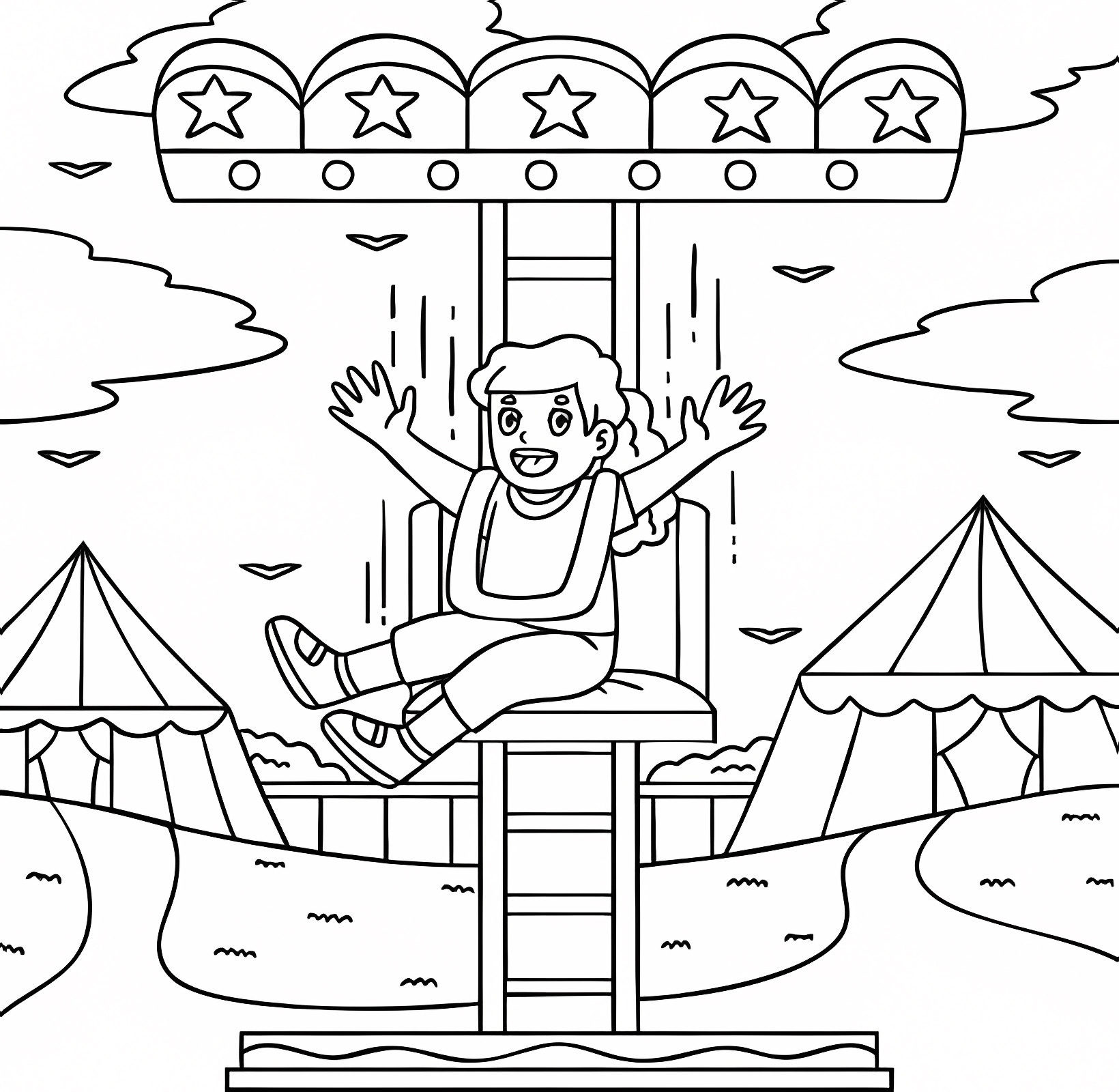 Masque de carnaval — Coloriage à imprimer gratuit