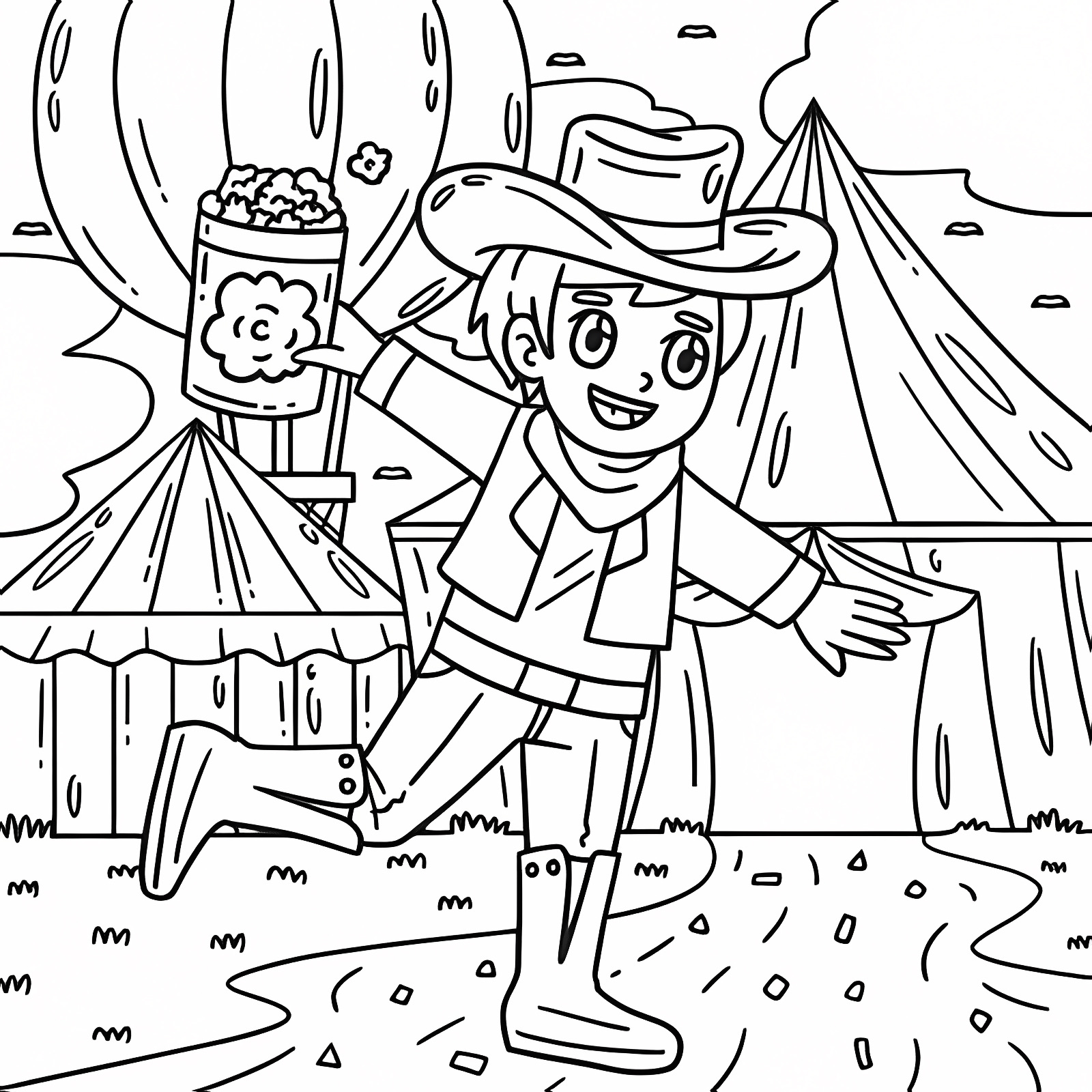 Masque de carnaval — Coloriage à imprimer gratuit