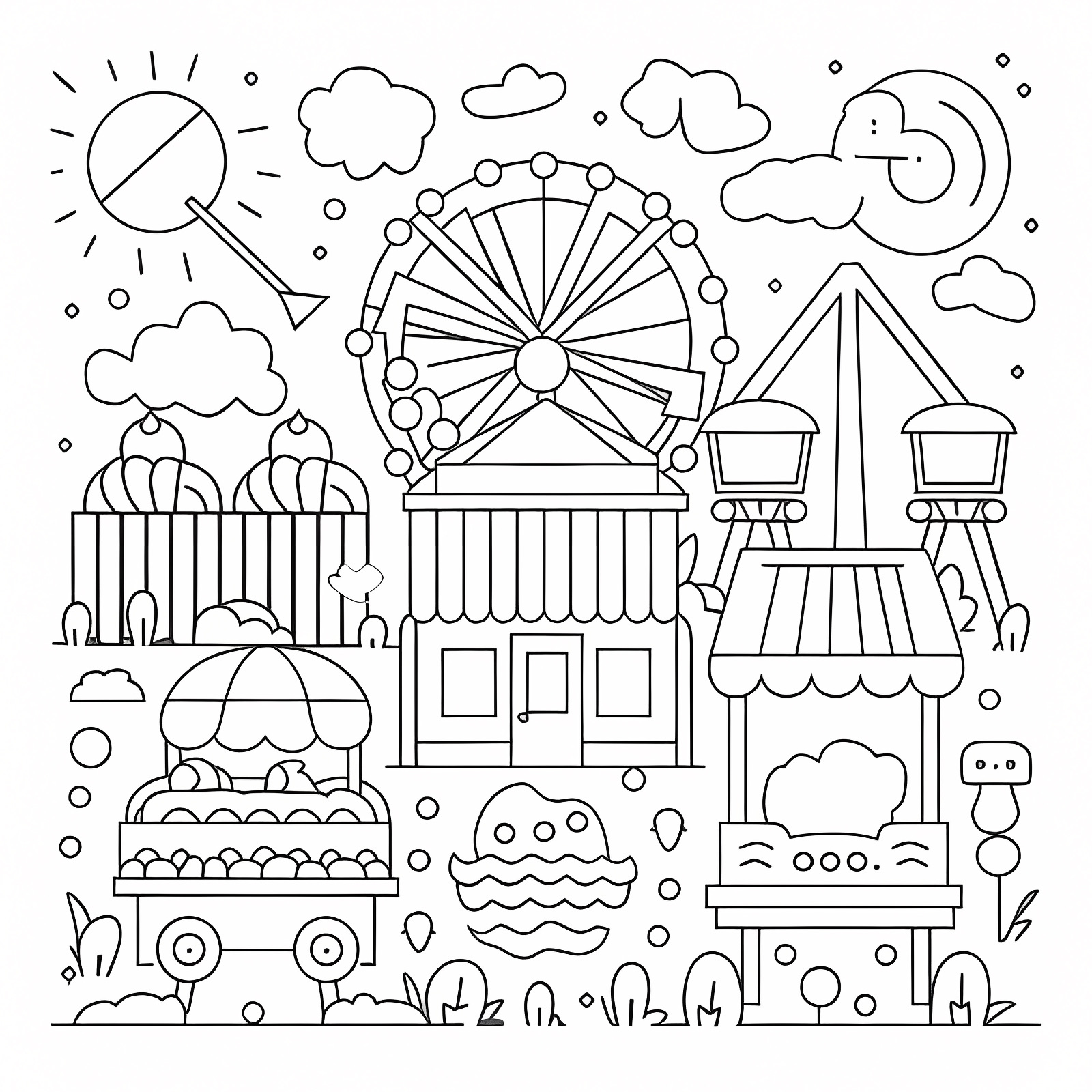 Masque de carnaval — Coloriage à imprimer gratuit