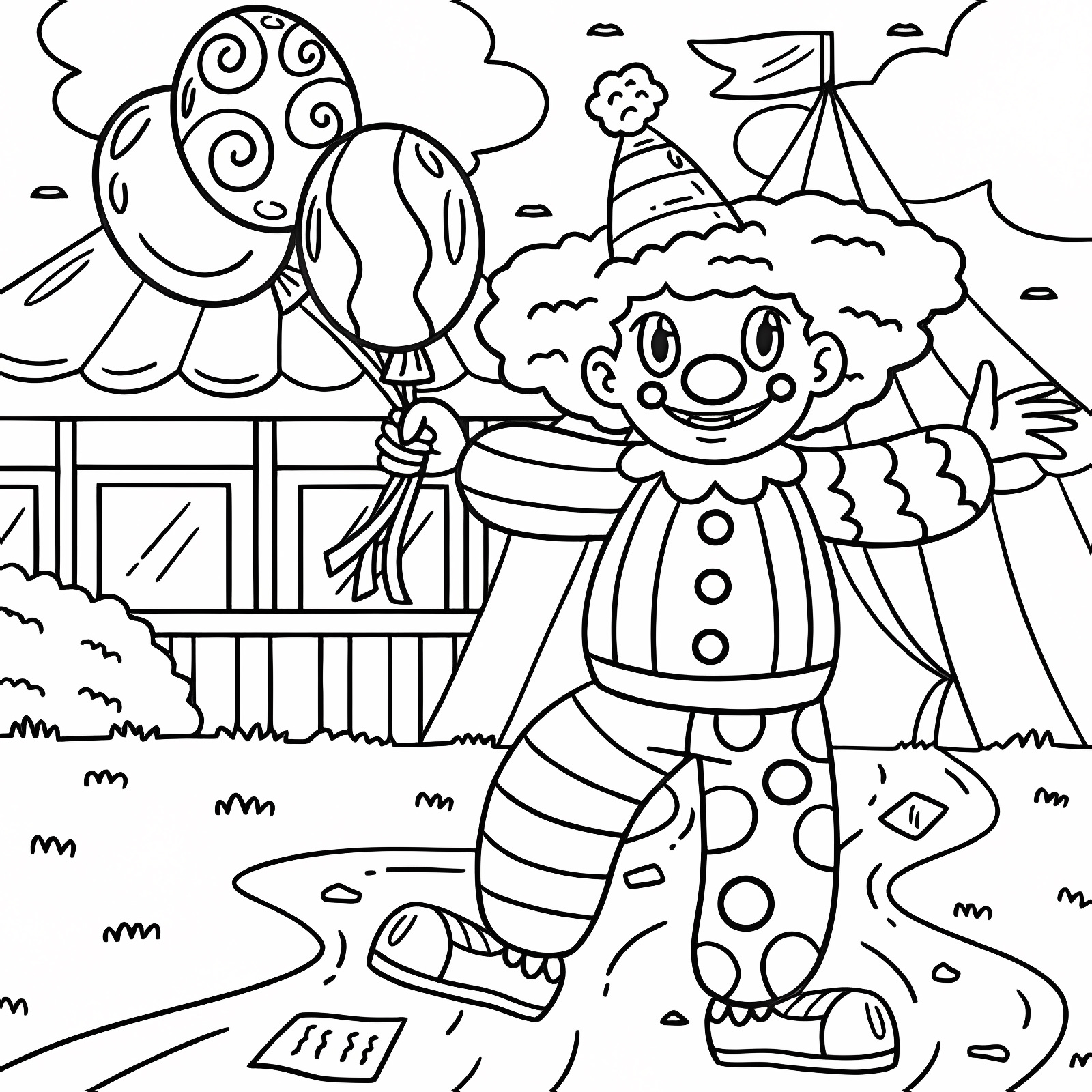 Costume de carnaval — Coloriage à imprimer gratuit