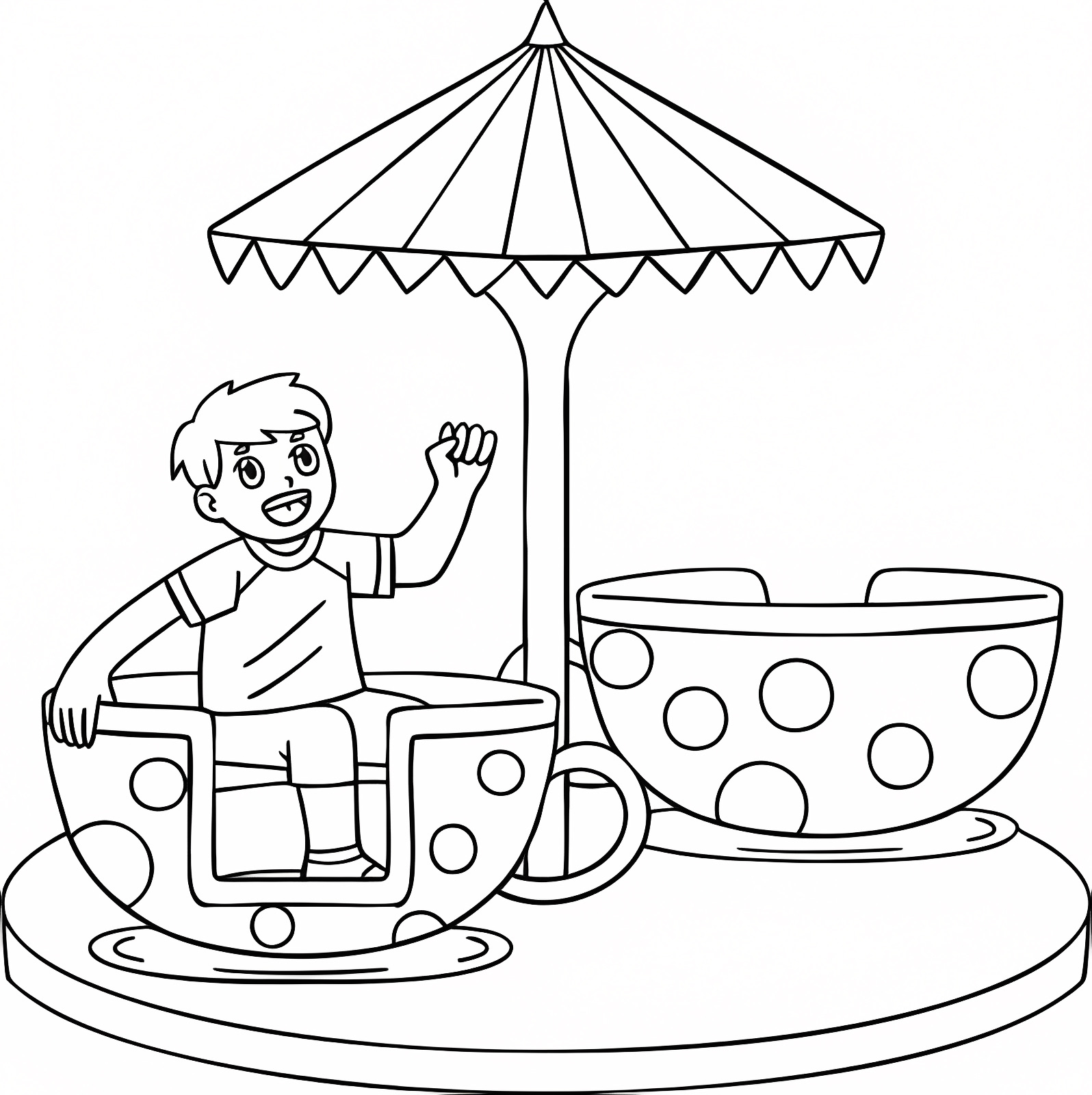 Arlequin — Coloriage à imprimer gratuit