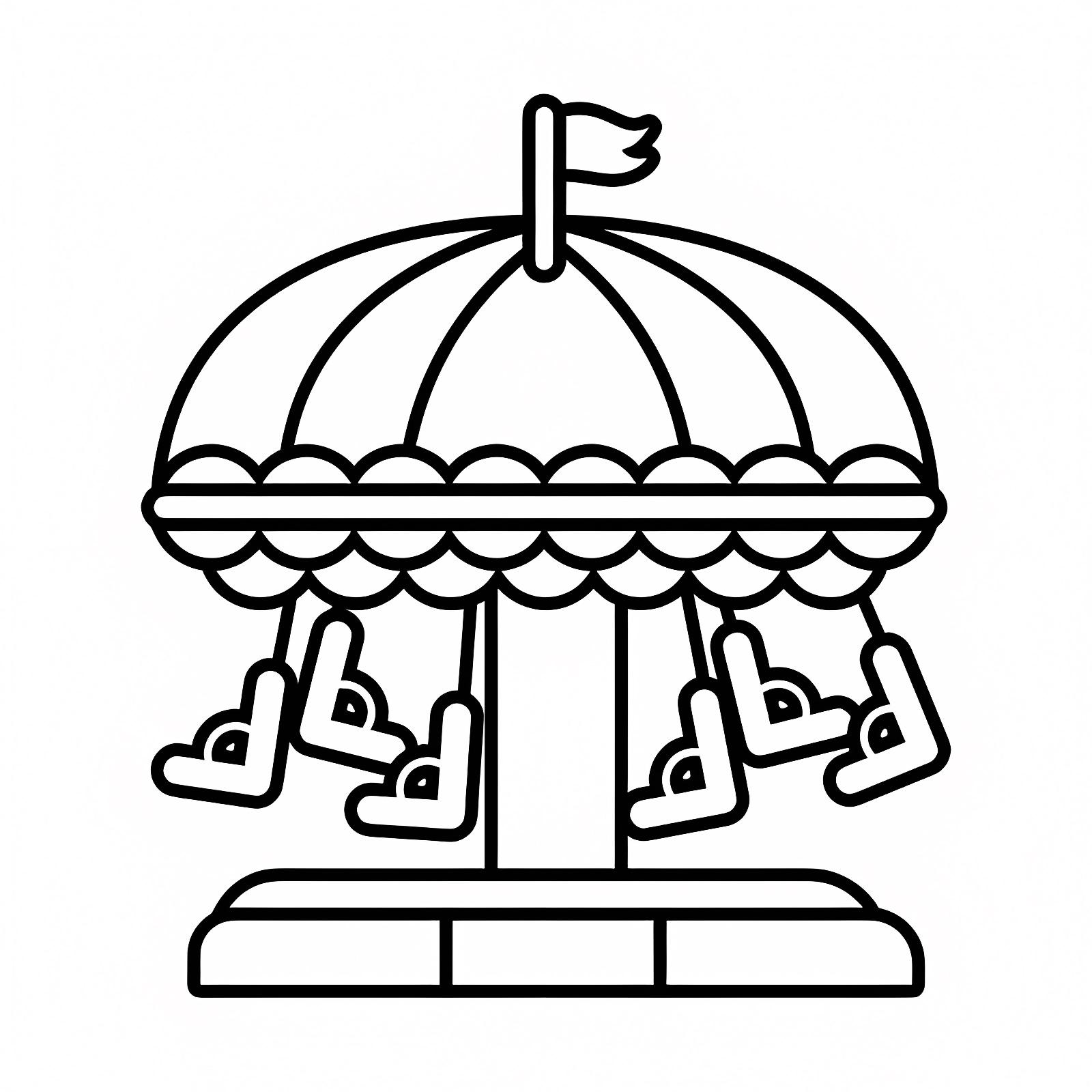 Carnaval festif — Coloriage à imprimer gratuit