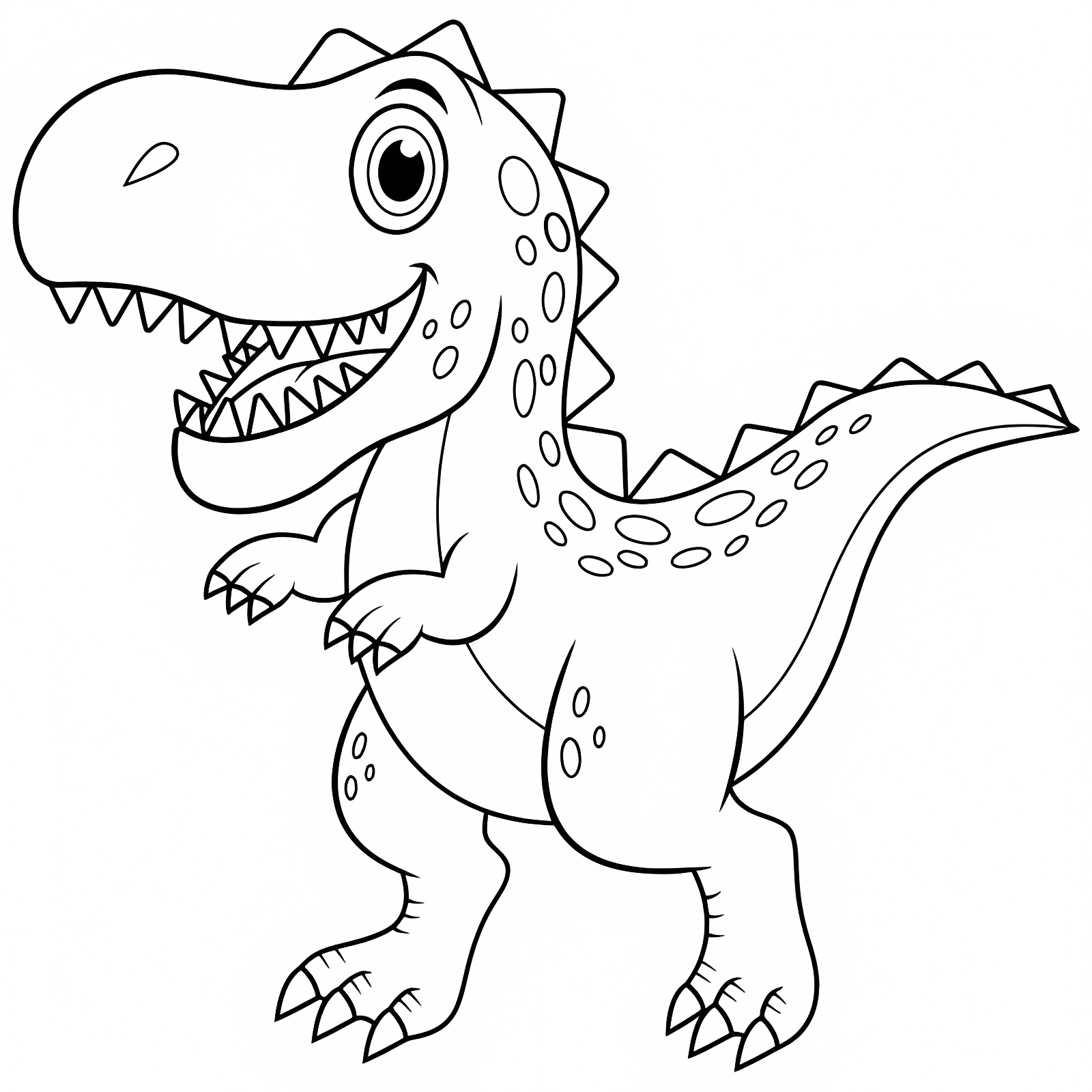 Brachiosaure — Coloriage à imprimer gratuit