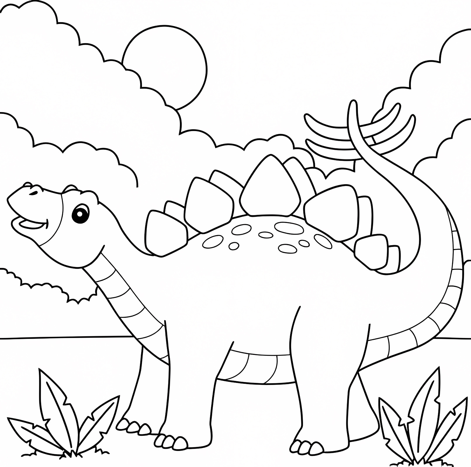Dinosaure joueur — Coloriage à imprimer gratuit