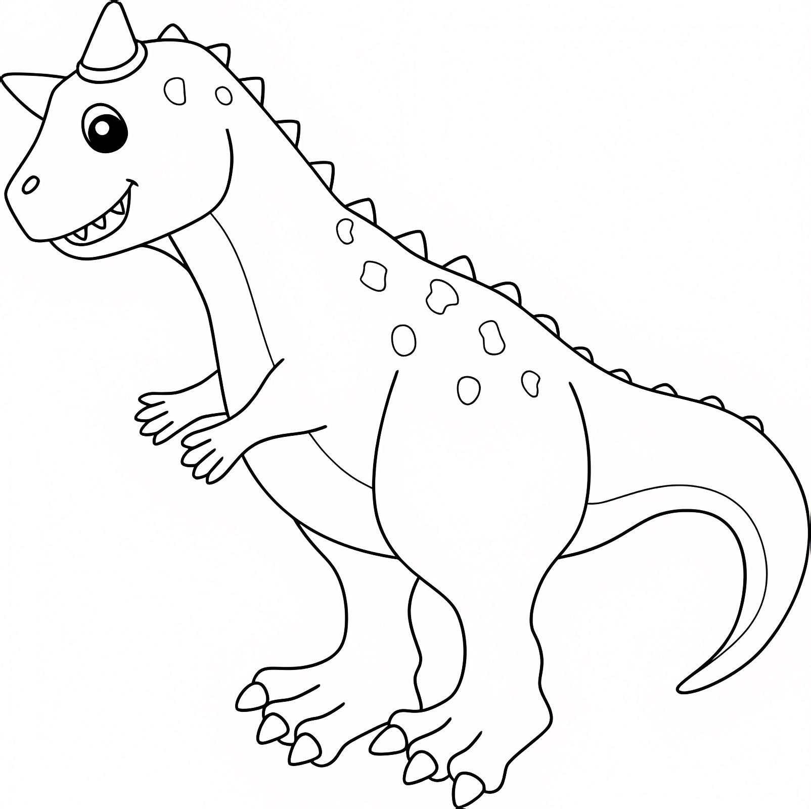 Dinosaure joueur — Coloriage à imprimer gratuit