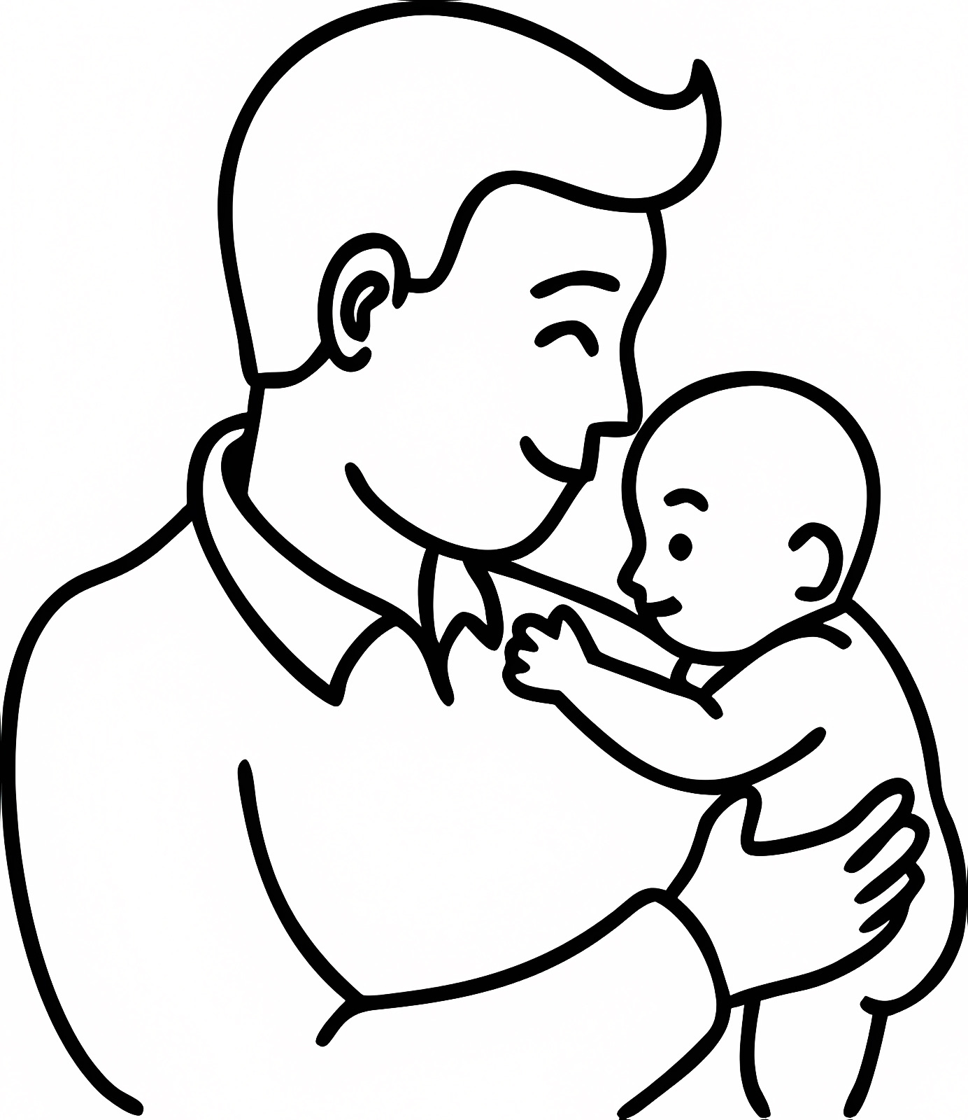 Outils de papa — Coloriage à imprimer gratuit