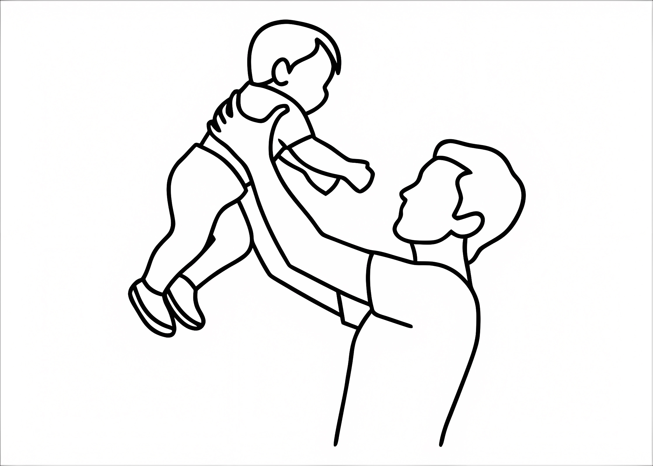 Gift for dad — Free printable coloring page