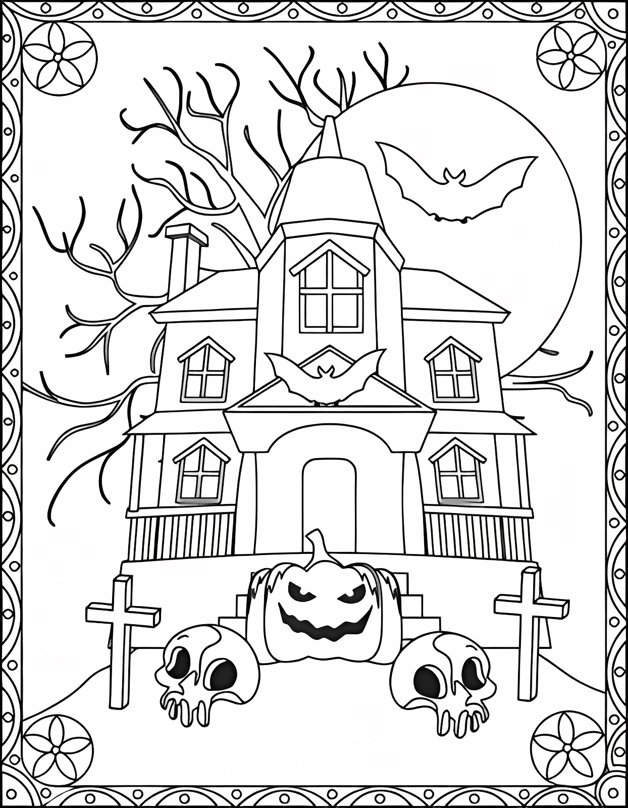 Chauve-souris — Coloriage à imprimer gratuit
