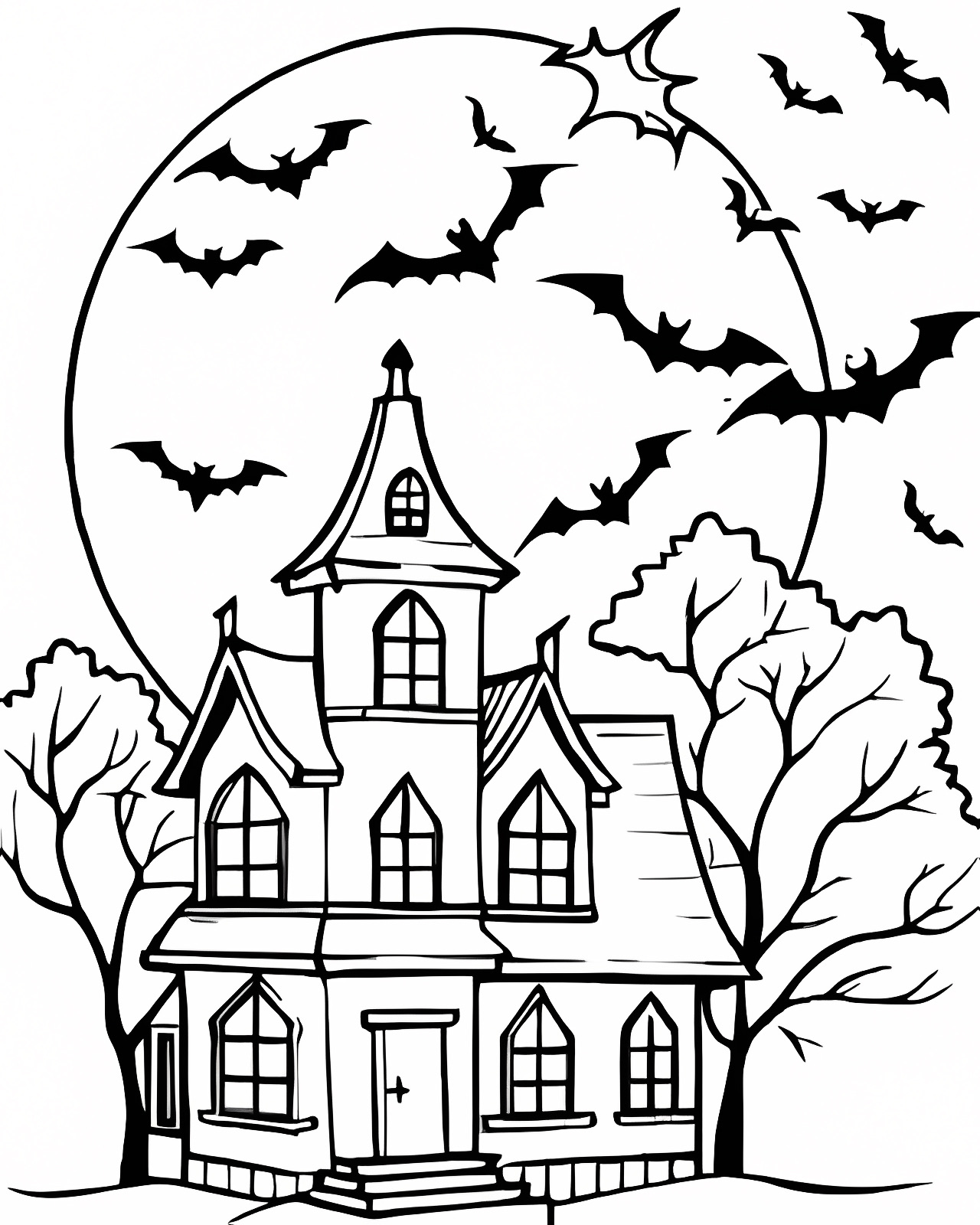 Monstre mignon — Coloriage à imprimer gratuit