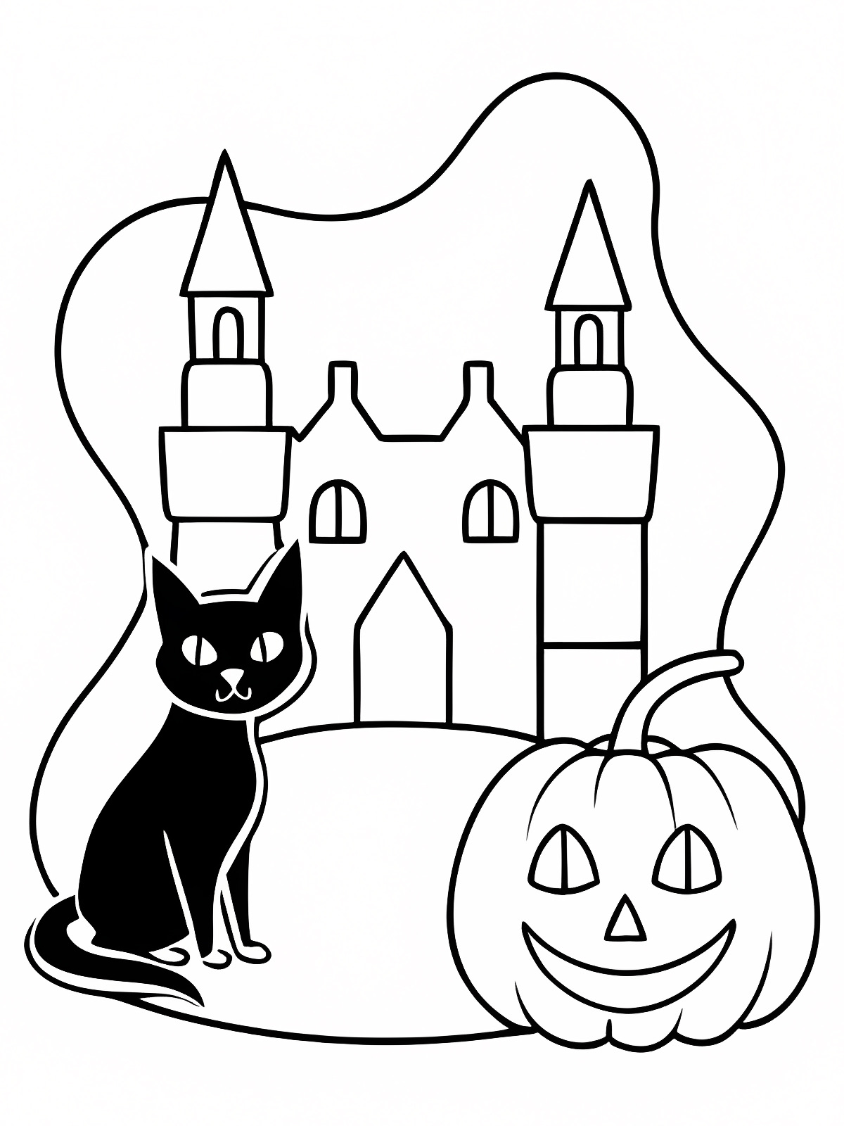 Monstre mignon — Coloriage à imprimer gratuit