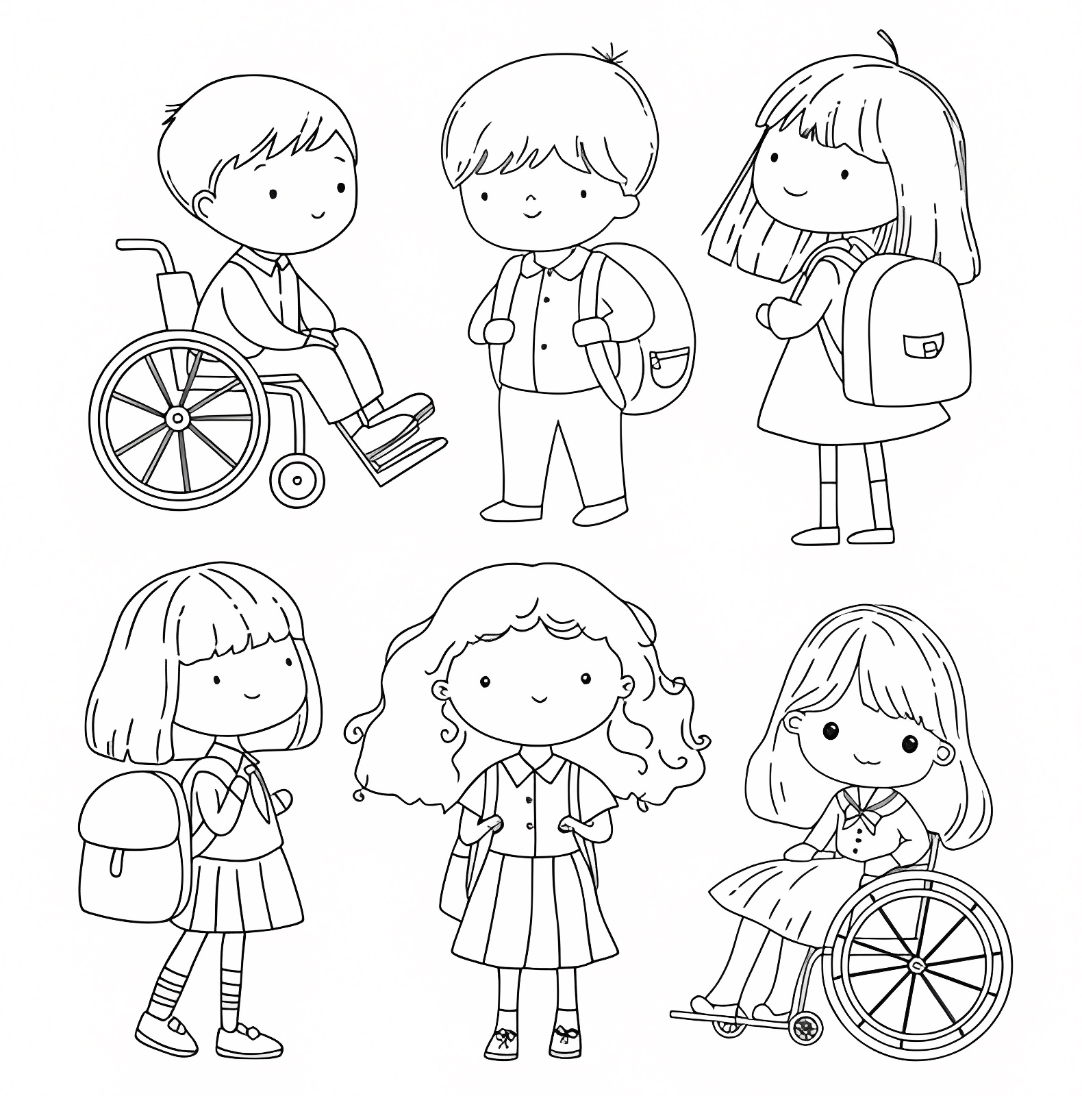 Airplane pilot — Free printable coloring page