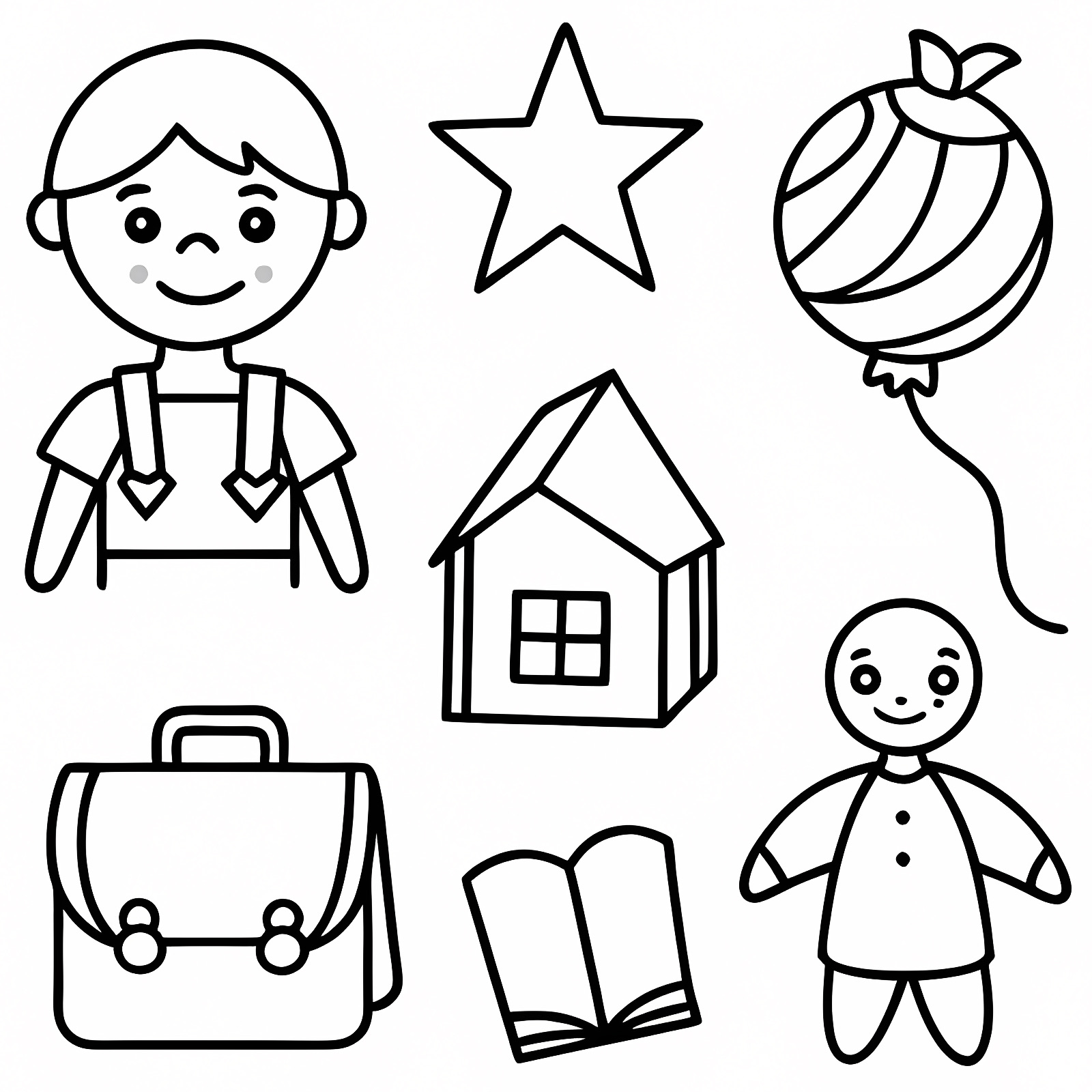 My future job to color — Free printable coloring page