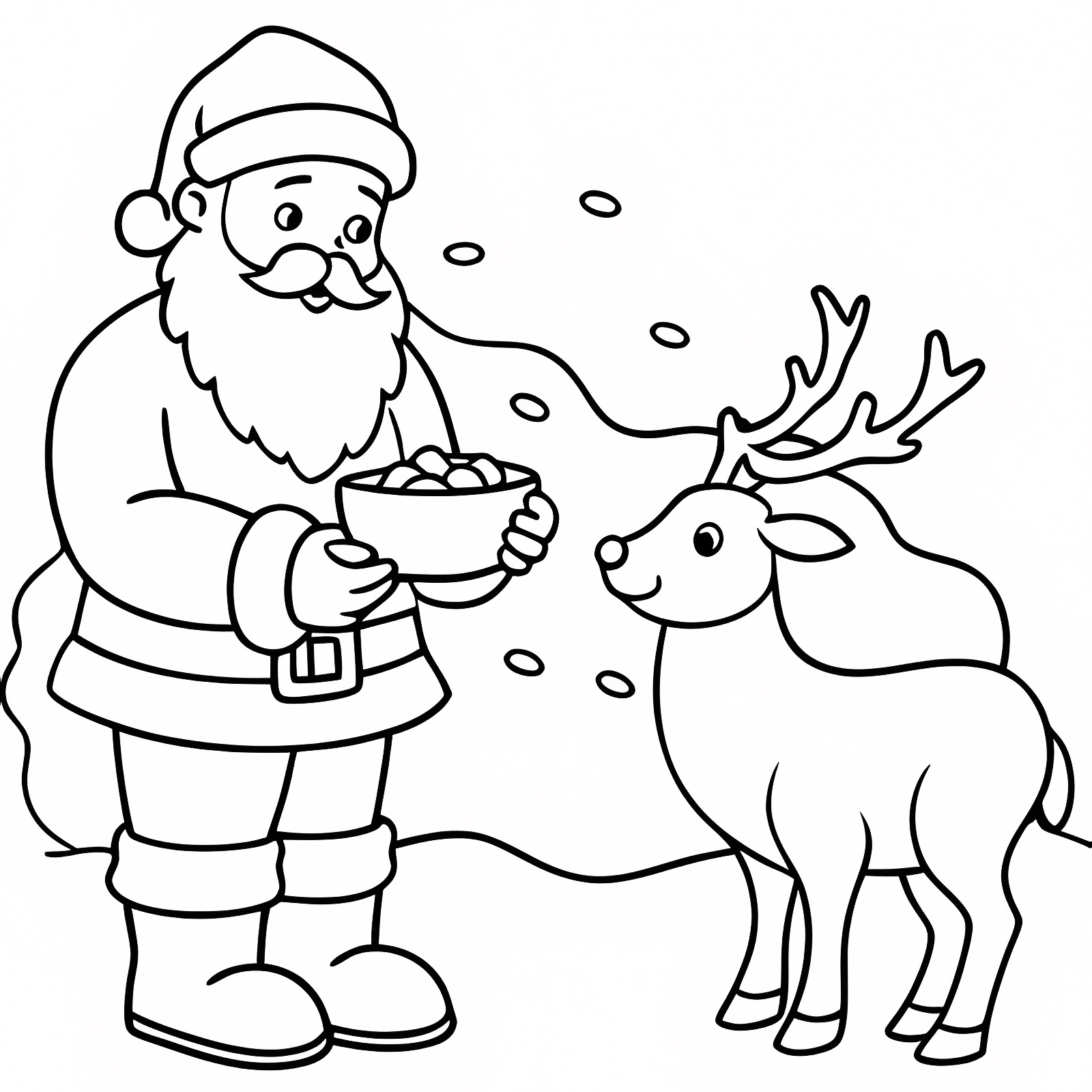 Cheminée de Noël — Coloriage à imprimer gratuit