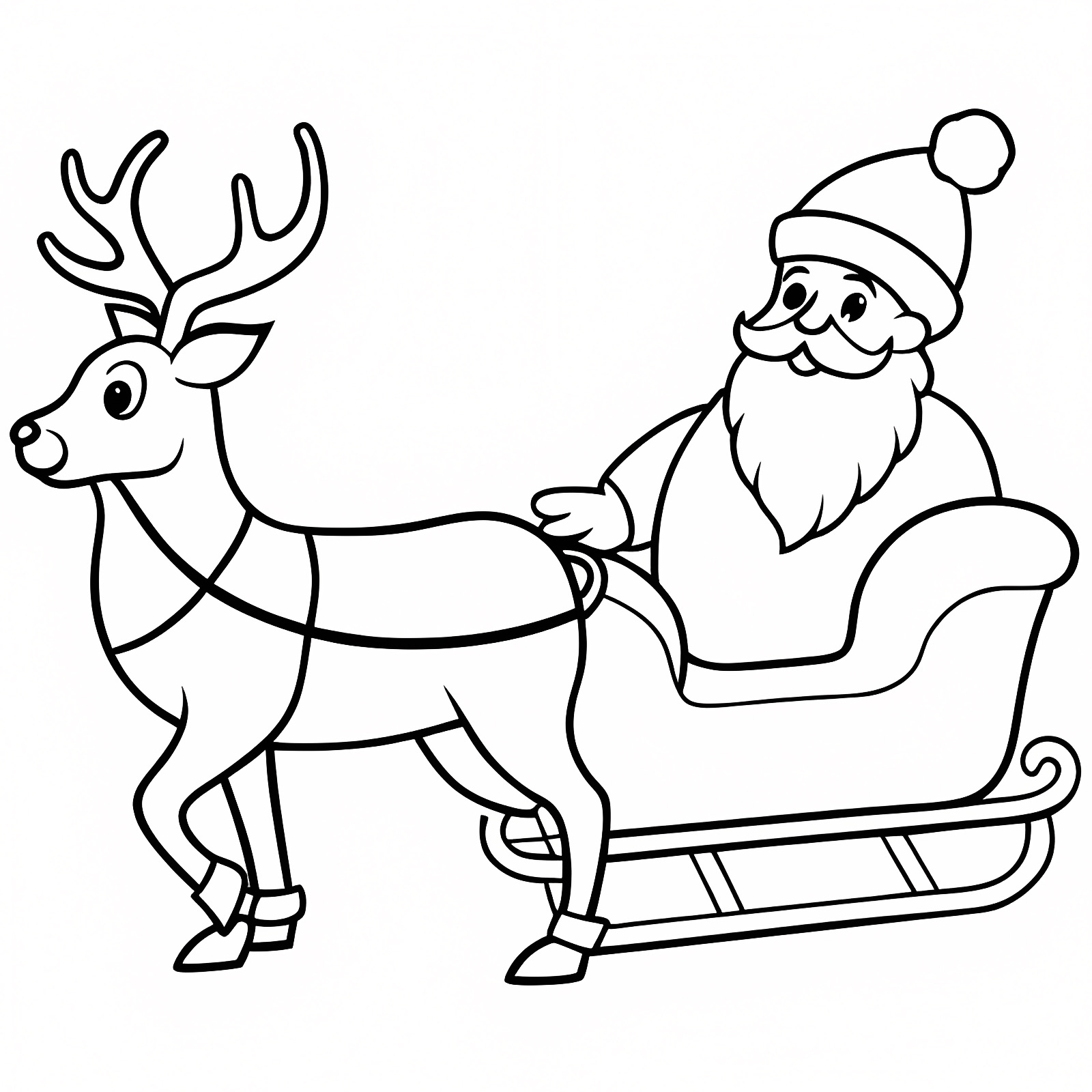 Bonhomme de neige — Coloriage à imprimer gratuit