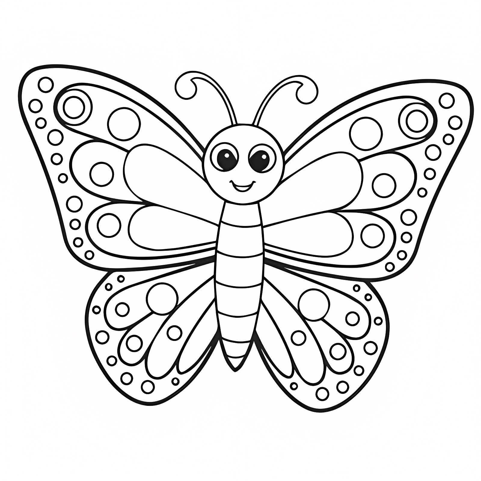 Papillon imprimable — Coloriage à imprimer gratuit