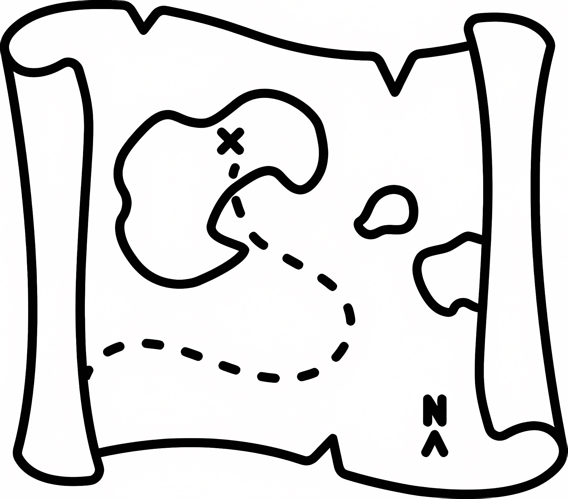 Navigation and discovery — Free printable coloring page