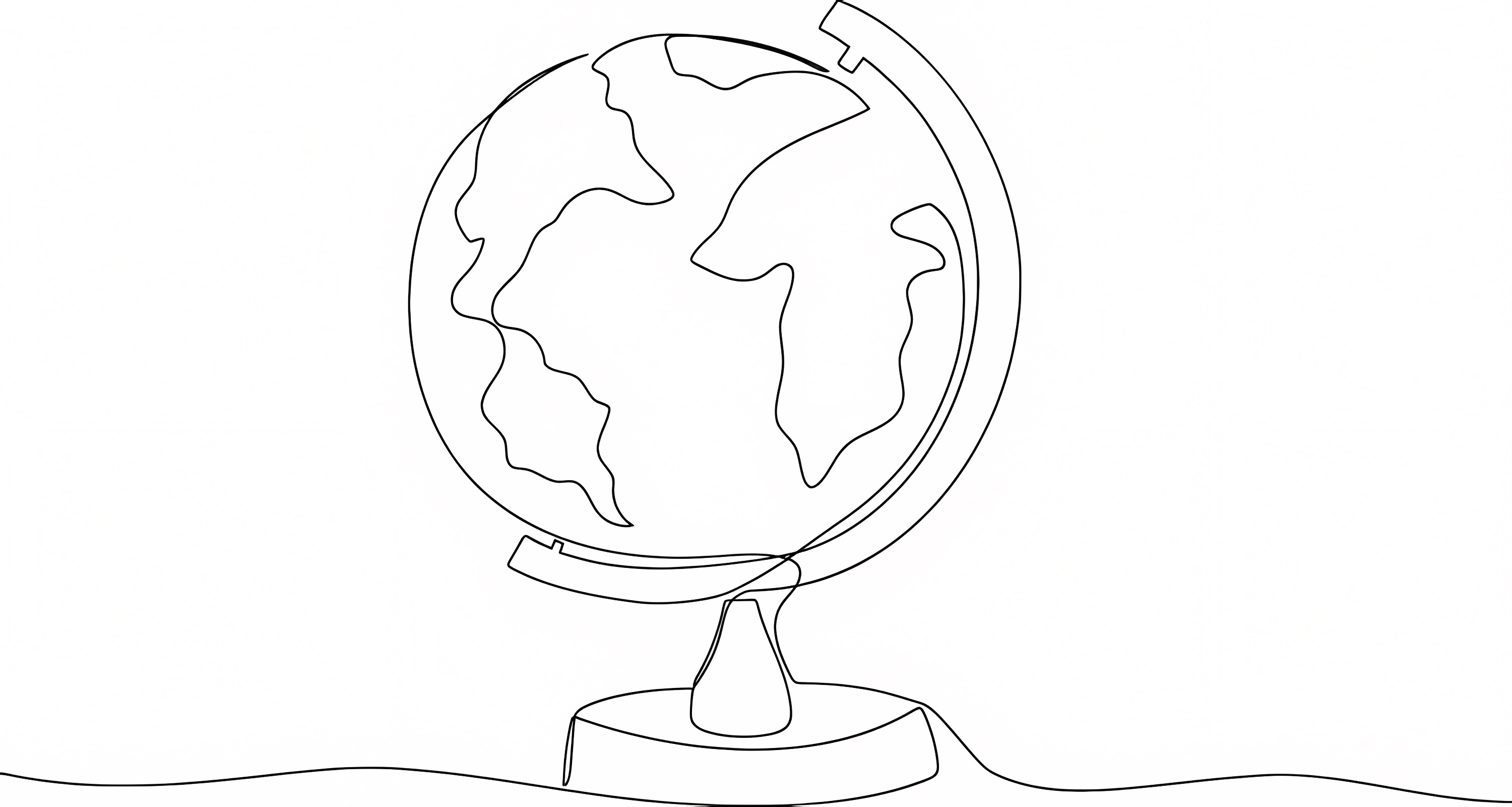 Adventure and exploration — Free printable coloring page