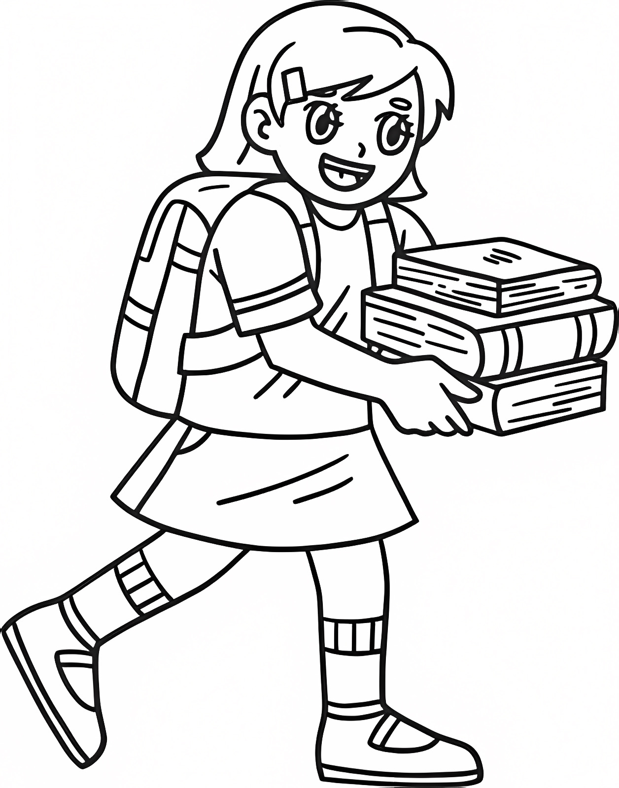 Crayons de couleur — Coloriage à imprimer gratuit