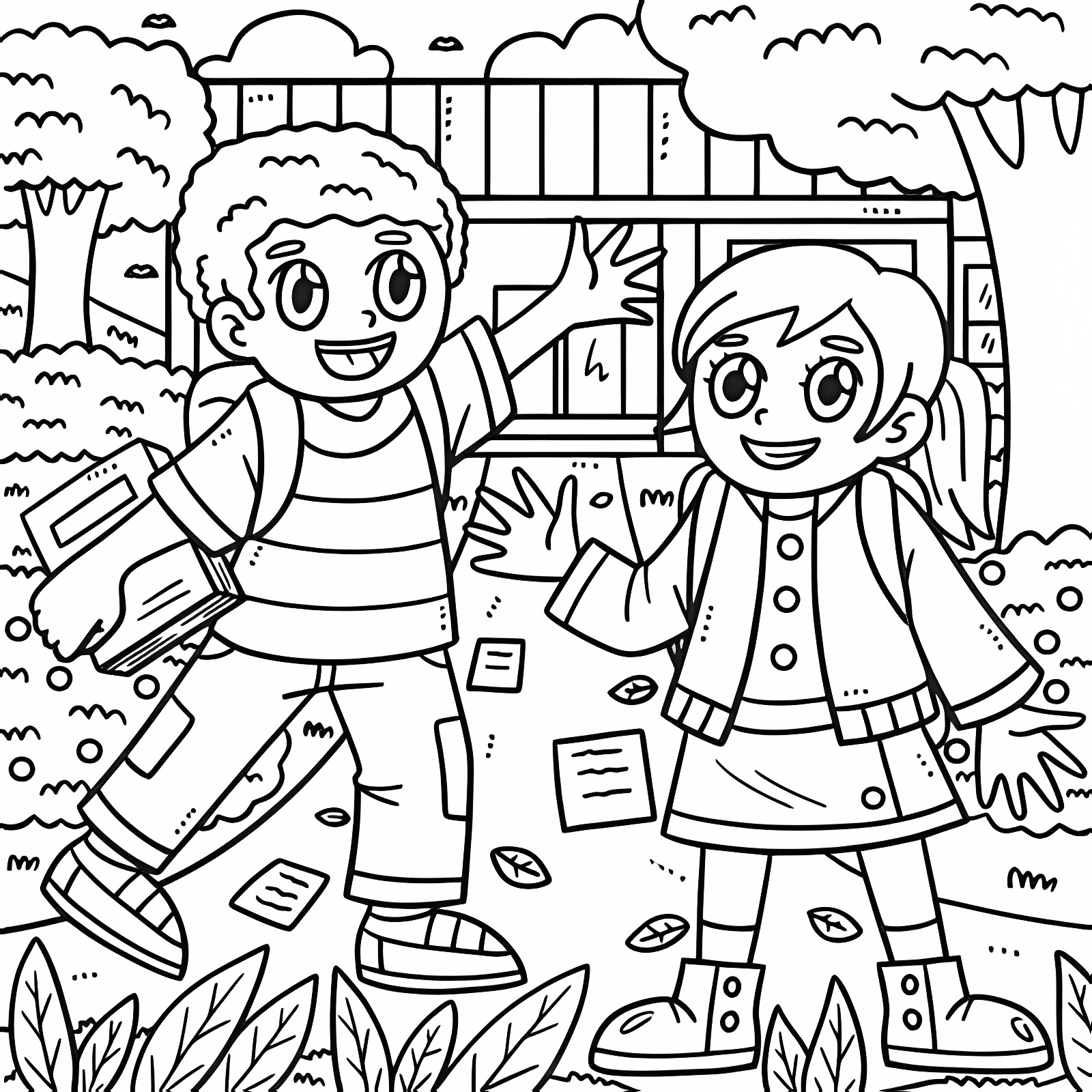 Globe — Free printable coloring page