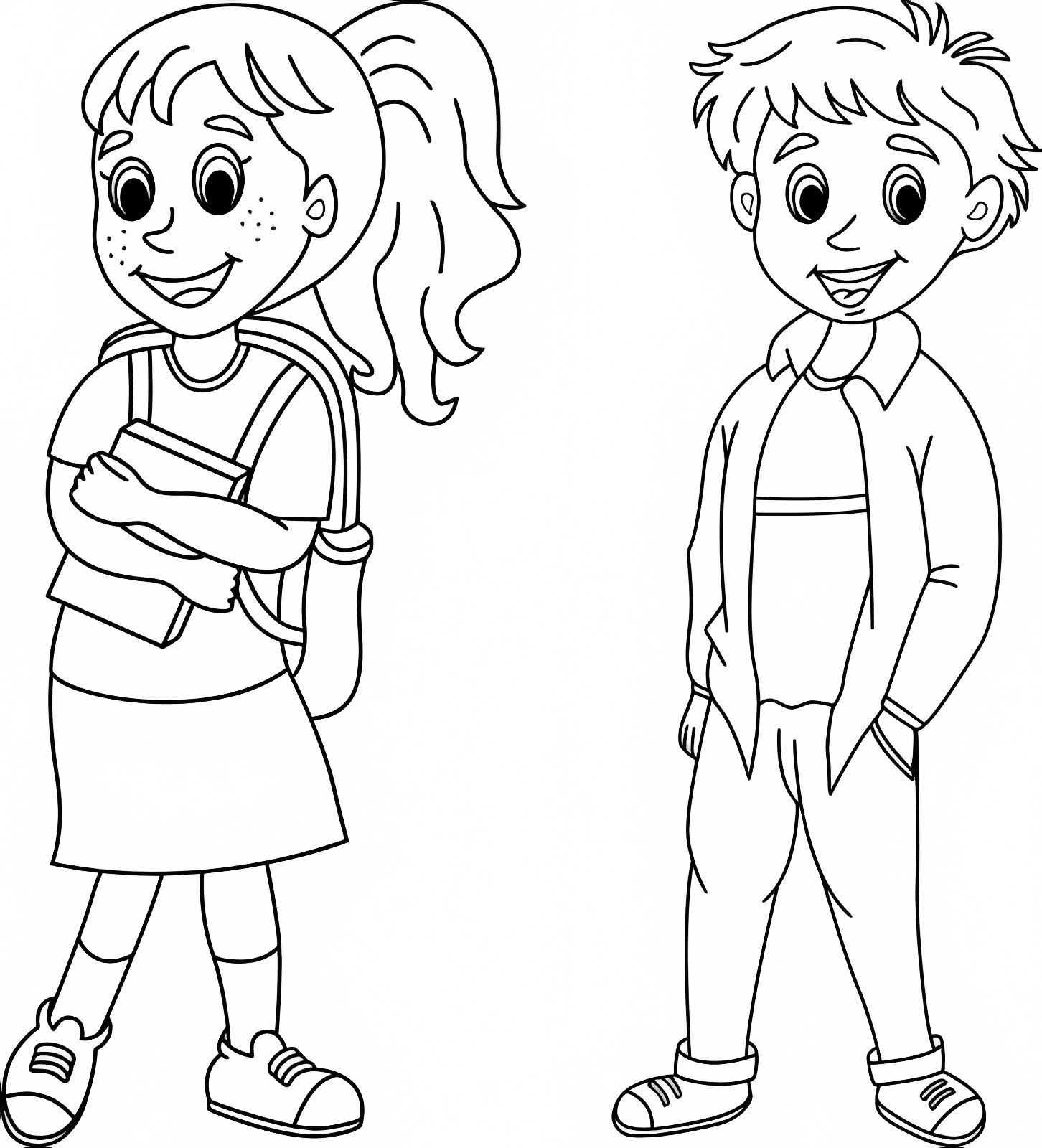 Blackboard — Free printable coloring page