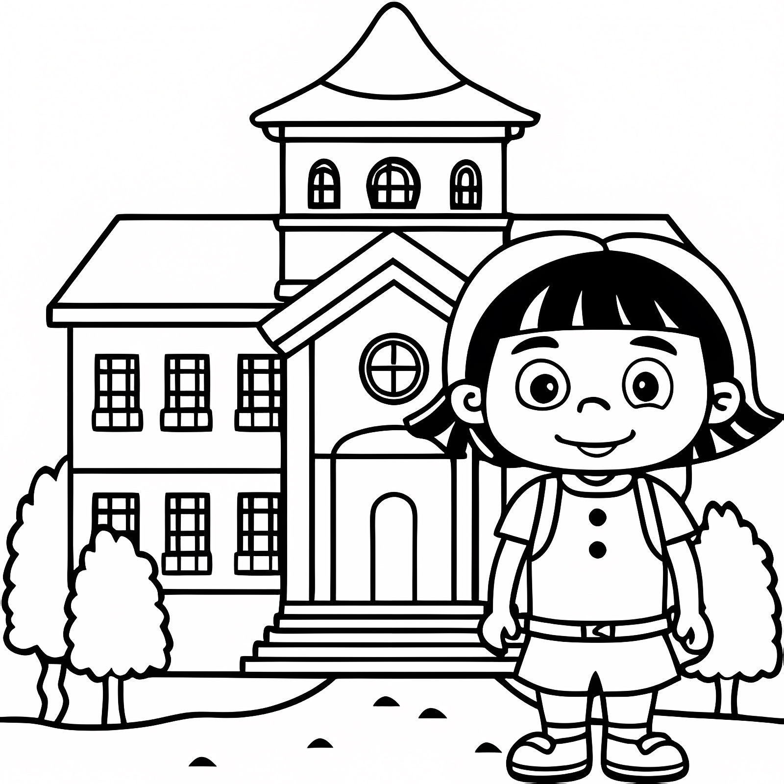 Blackboard — Free printable coloring page