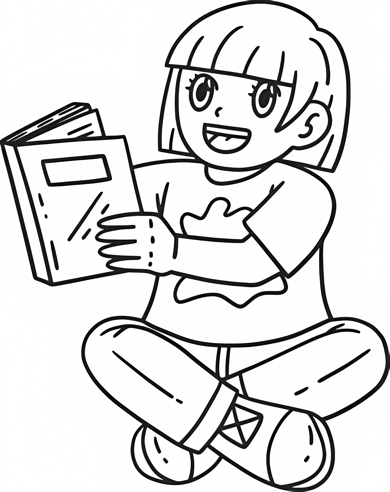 School bus — Free printable coloring page