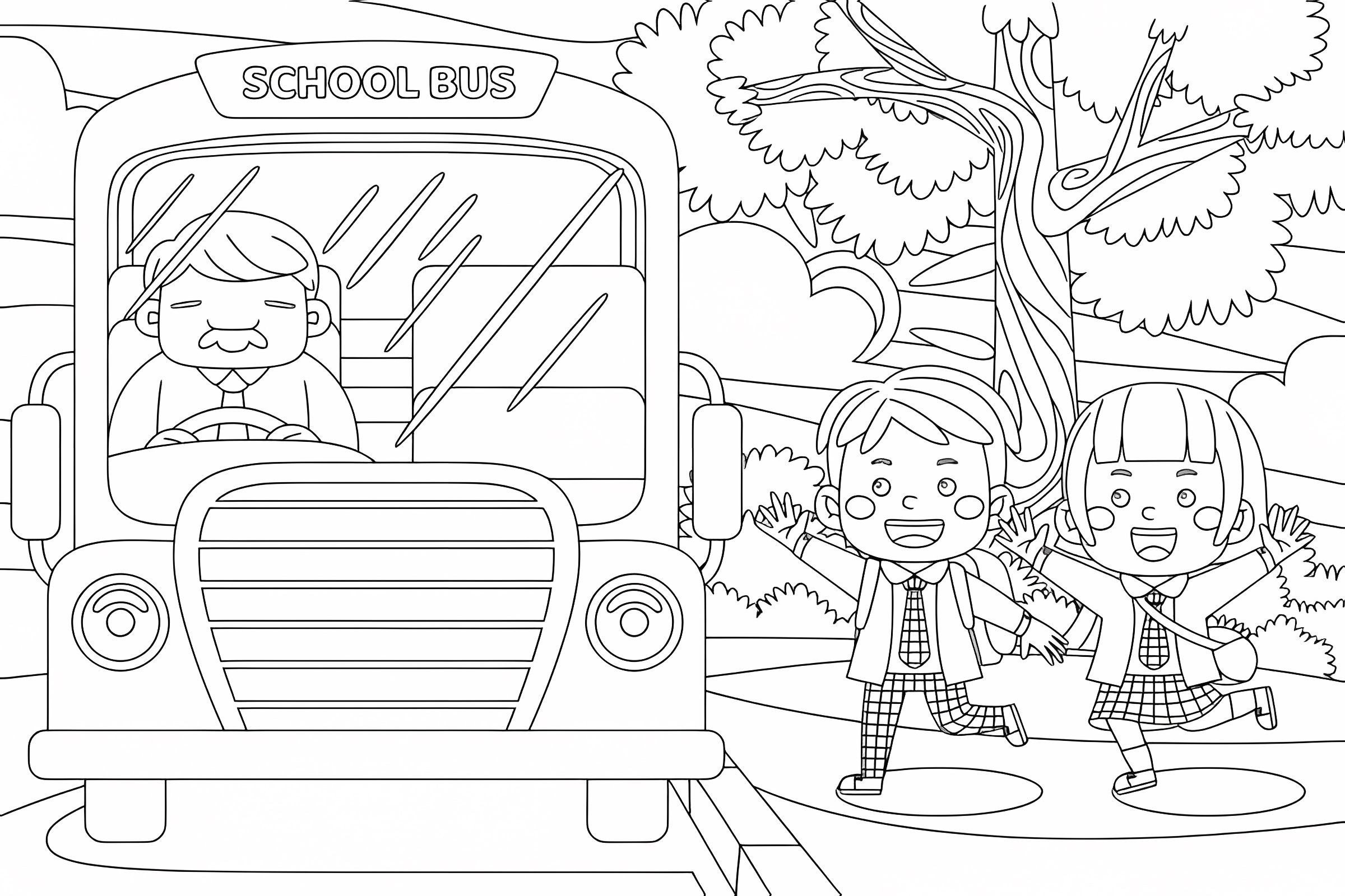 Blackboard — Free printable coloring page