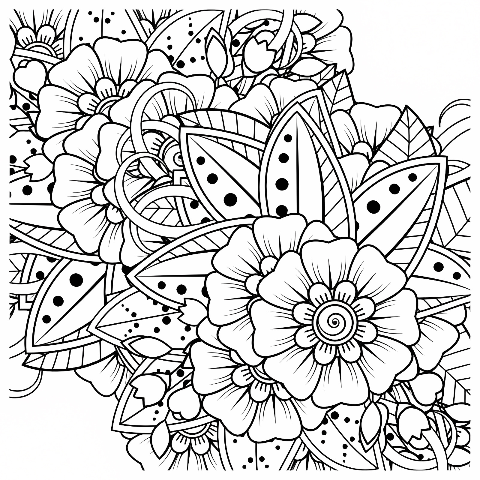 Lettre d'amour — Coloriage à imprimer gratuit