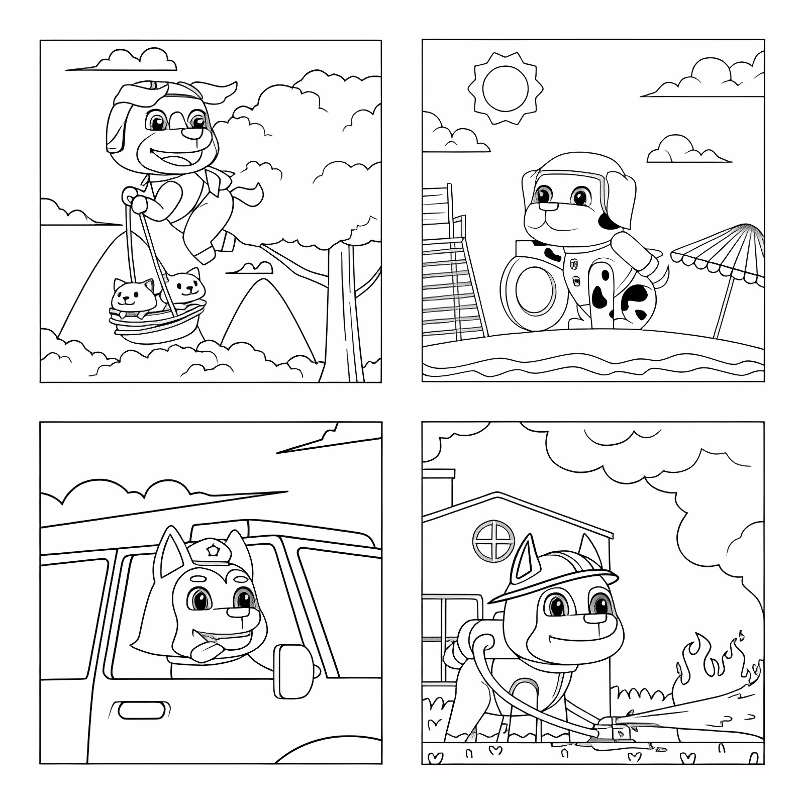 Manchot joueur dans la neige — Coloriage à imprimer gratuit