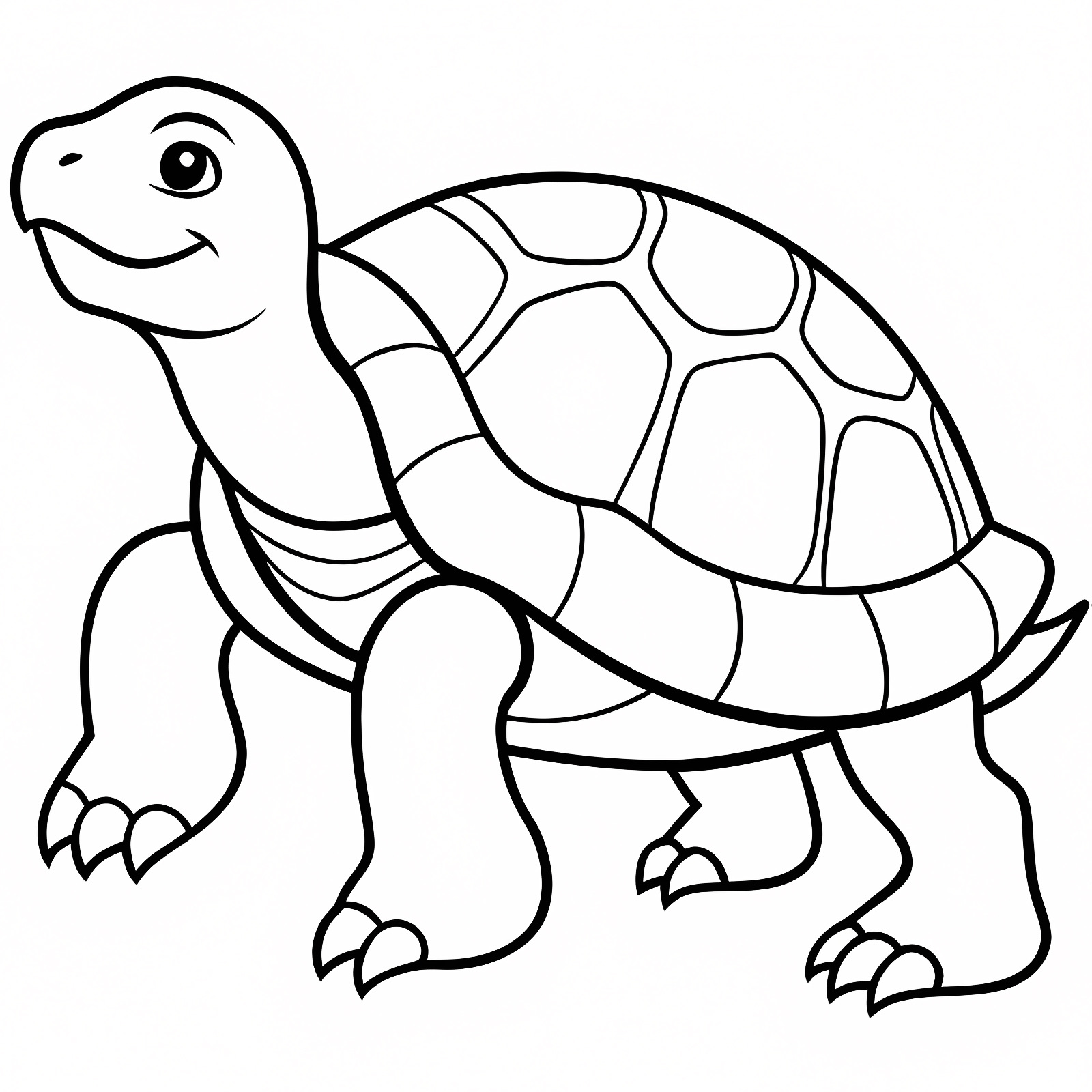 Tortue marine — Coloriage à imprimer gratuit